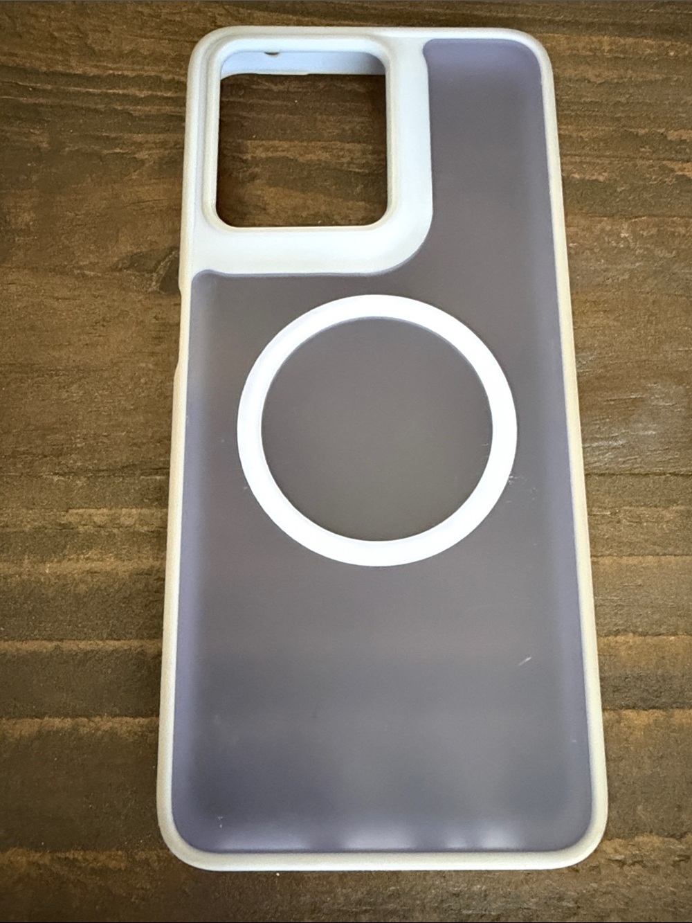 Magnetic Wireless Charging Phone Case with Grey Trim